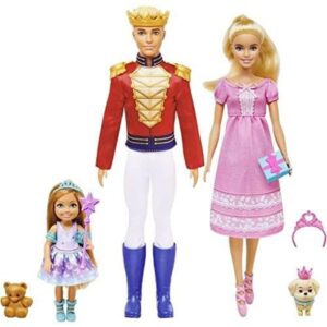 barbie in the nutcracker doll playset barbie clara prince ken chelsea fairy gift collector set