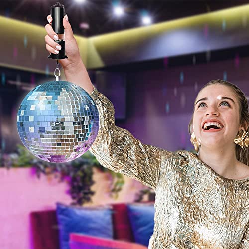 ArtCreativity Disco Ball Motor with Switch, Battery Powered Spinning Mirror Ball Motor For Hanging Disco Balls, Easy to Hang, Spins Smoothly, Great for Parties & Events, (Mirror Ball Not Included)