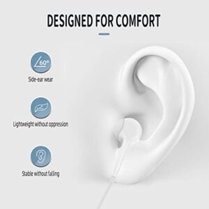 Wired Headset 3.5mm Jack with Microphone Earbud Kid for School Headphone 2Pack Compatible for Samsung Galaxy Phone pad Gaming Laptop Video Game PC Computer Chromebook Auriculare Audifono I