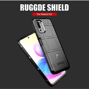 Dinglijia Designed for Redmi Note 10 5G Case, Military Grade Shockproof Protection, Drop-Tested Cover and Camera Lens Protection Shiled Phone Case for Redmi Note 10 5G HD Green