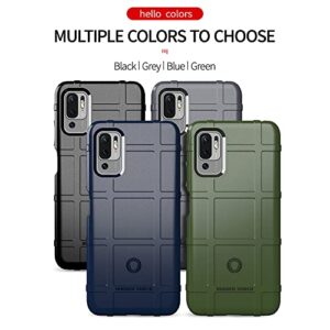 Dinglijia Designed for Redmi Note 10 5G Case, Military Grade Shockproof Protection, Drop-Tested Cover and Camera Lens Protection Shiled Phone Case for Redmi Note 10 5G HD Green