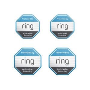 ring reflective security stickers