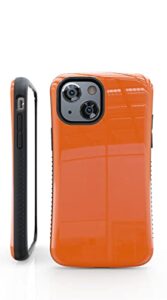 nicexx compatible for iphone 13 mini [shockproof protective phone case cover] [military grade 15ft. drop tested cases and support wireless charging] - orange