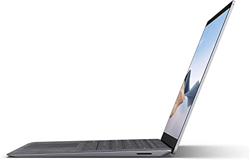 Microsoft Surface Laptop 4 13.5-inch Touchscreen 512GB SSD i7 16GB RAM with Windows 10 Pro (Core i7-1185G7, Wi-Fi, Latest Model) Platinum with Alcantra, 5F1-00035