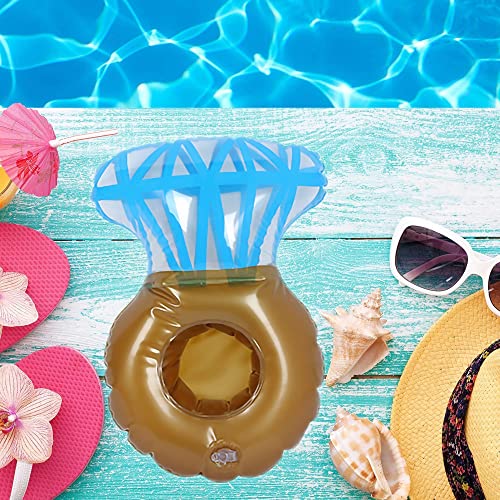 Inflatable Drink Holder 20 Pack Inflatable Drink Floats Cup Holders, Variety Drink Floaties for Summer Pool Party
