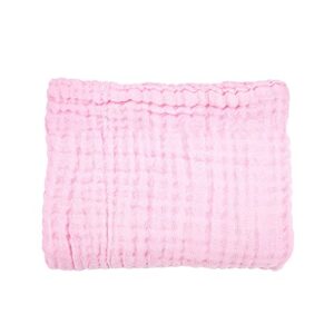 L'Ange Baby-Bath Towel-9 Layer, 28 x 47 Inches, Pink, Cotton Muslin Nap Time Blanket for Toddlers, Kids & Home, Soft, Ultra Absorbent, Suitable for Delicate Skin, Medical Grade Packaging