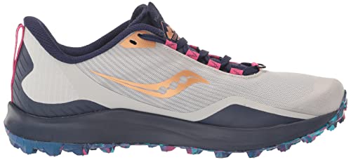 Saucony Women's Peregrine 12 Trail Running Shoe, Prospect Glass, 8.5