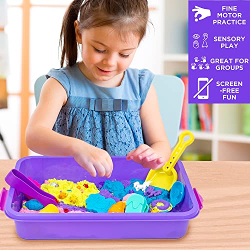 Made By Me Explore + Create Unicorn Sensory Bin - Sensory Bins for Toddlers - All-in-One Tactile Sensory Toys - Learn Through Play Toys - Unique Fine Motor Toys & Magical Sensory Experience