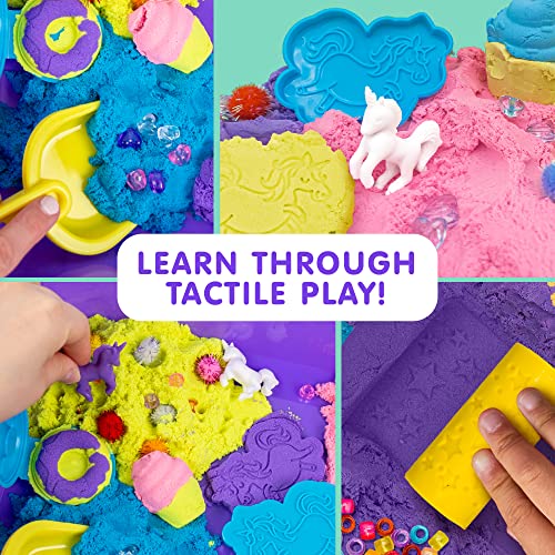 Made By Me Explore + Create Unicorn Sensory Bin - Sensory Bins for Toddlers - All-in-One Tactile Sensory Toys - Learn Through Play Toys - Unique Fine Motor Toys & Magical Sensory Experience