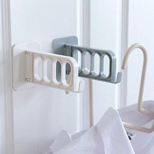 tuzoo laundry rack, adhesive laundry rack, cloth drying rack punch-free adhesive laundry rack for home door, wall bathroom(beige)