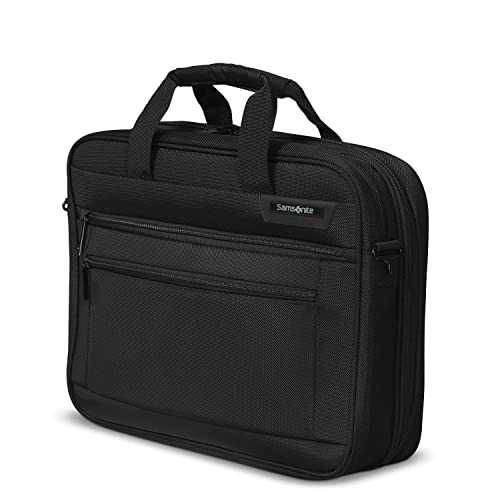 Samsonite Classic 2.0, Black, 15.6" TSA 2 Compartment Briefcase