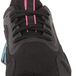 Reebok Women's Zig Dynamica Sneaker, Black/Proud Pink, 8.5