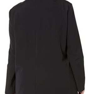 The Drop Women's Ramona Loose Fit Boxy Blazer, Black, XXS