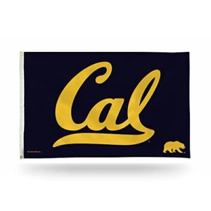 ncaa cal berkeley golden bears 3' x 5' banner flag - single sided - indoor or outdoor - home décor made by rico industries