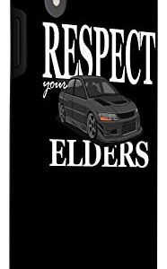 iPhone XR Retro Racer, Respect Your Elders, Mens Vintage Tuner Car Case