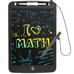 lcd writing tablet for kids, doodle board, drawing tablet for kids, 10 inch toys for toddler girls/boys learning drawing toy for 4 5 6 7 years old kids (black)