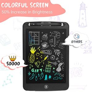 LCD Writing Tablet for Kids, Doodle Board, Drawing Tablet for Kids, 10 inch Toys for Toddler Girls/Boys Learning Drawing Toy for 4 5 6 7 Years Old Kids (Black)