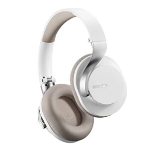 Shure AONIC 40 Over Ear Wireless Bluetooth Noise Cancelling Headphones with Microphone, Studio-Quality Sound, 25 Hour Battery Life, Fingertip Controls, iPhone & Android Compatible - White