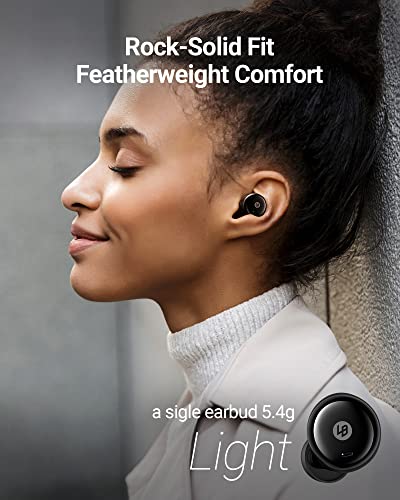 Wireless Earbuds, LavaBeans Bluetooth In-ear Headphones, 126H Playback 4-Mic Noise Reduction HD Call Power Display, IPX8 Waterproof Touch Control Bass＋ Stereo Earphone for Sports, for iPhone & Android