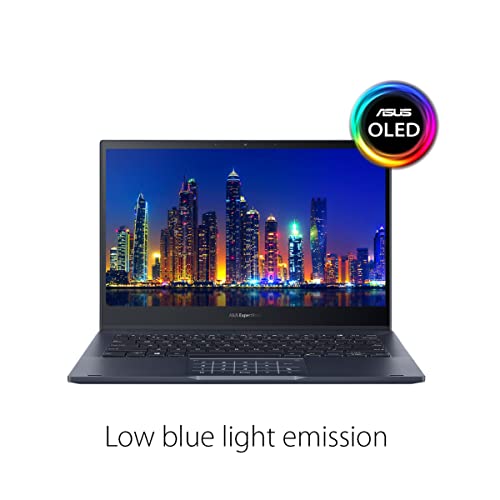 ASUS ExpertBook B5 Thin & Light Flip Business Laptop, 13.3” FHD OLED, Intel Core i7-1165G7, 1TB SSD, 16GB RAM, all day battery, Enterprise-grade video conference, NumberPad, Win 10 Pro, B5302FEA-XH75T