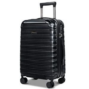 feybaul luggage suitcase pc abs hardshell carry on luggage with spinner wheels