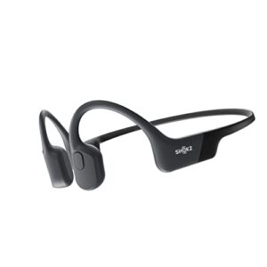 shokz openrun bluetooth bone conduction running headphones - aw22 - one - black