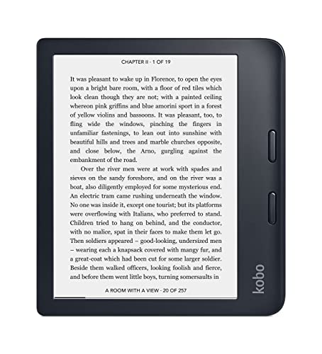 Kobo Libra 2 Black Bundle with Poppy Red SleepCover