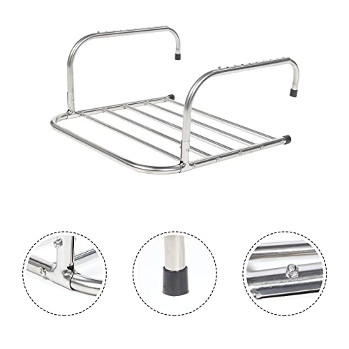 Cabilock Laundry Drying Rack Collapsible Portable Clothes Drying Rack Wall Mounted Clothes Drying Rack Folding Towel Rack for Balcony Windowsill Wall Mount Clothes Drying Rack