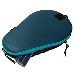 OneJoy Table Tennis Racket Bag, Ping Pong Bat Bag, Table Tennis Paddle Bag, Single Racket Bag with Zipper AJ61-383, 28cm x 17cm