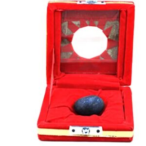 WW Will and Weaves Shaligram Shila Natural Stone Laxmi Narayan Abhimantrit Shree Shaligram with Box