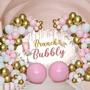 STK Arch COMPATIBLE FOR Mini Mouse Balloon Garland Birthday Decorations Girls 1st Barbie Party Minnie Pink and Gold Balloons Bachelorette Supplies Bambi Globos Decoracion Para Cumpleaños de Fiesta