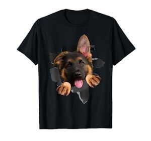 funny german shepherd lovers design for men women pet dog t-shirt