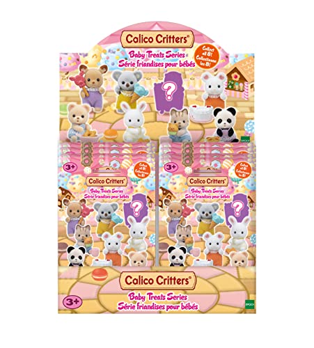 Calico Critters Baby Treats Series Blind Bags, Surprise Set Including Doll Figure and Accessory