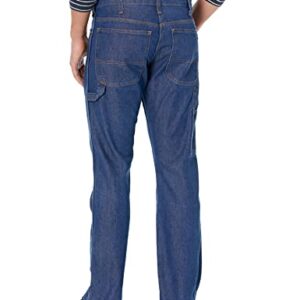 Dickies Men's Regular Fit Straight Carpenter Jean, Stonewashed Indigo Blue, 36 32