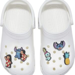 Crocs Jibbitz 5-Pack Disney Shoe Charms | Jibbitz for Crocs, Lilo and Stitch, One Size