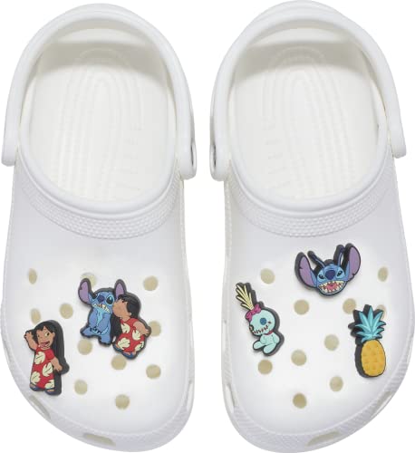 Crocs Jibbitz 5-Pack Disney Shoe Charms | Jibbitz for Crocs, Lilo and Stitch, One Size