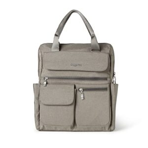 baggallini womens modern everywhere laptop backpack, sterling shimmer, one size us