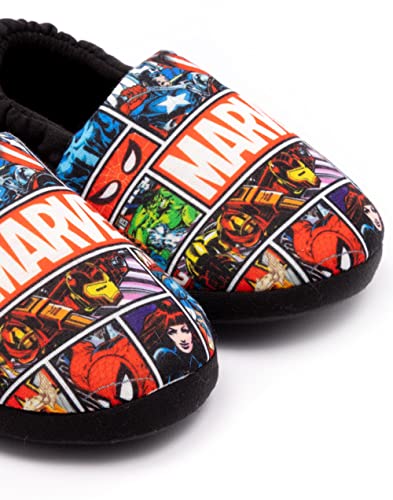 Marvel Avengers Slippers Boys Kids Comic House Shoes Loafers 10.5 US Little Kid