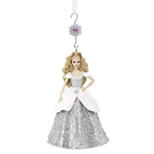 hallmark holiday barbie christmas tree ornament 2021 (with limited edition dated hook)