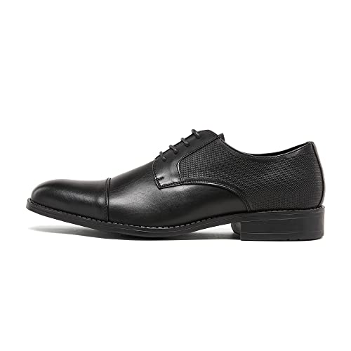 Bruno Marc Men's Oxford Dress Shoes, Black/SBOX222M, Size 11