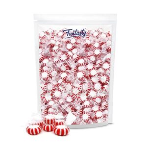 funtasty starlight peppermint hard candy, bulk pack 2 pounds