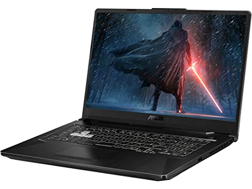 ASUS 2022 TUF Gaming 17.3" FHD 144Hz Laptop, Intel Core i5-11260H (Beats i7-8750H), 64GB RAM, 2TB PCIe SSD, RGB Backlit Keyboard, GeForce RTX 3050 Graphics, Windows 10, Grey, 32GB USB Card