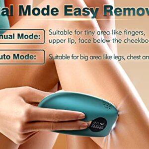 Vimproce IPL Hair Removal with Cooling System, Permanent Hair Removal Device for Women and Men, Painless Hair Remover Upgraded to 999999 Flashes for Face Arm Armpit Leg Bikini Line Home Use, Corded