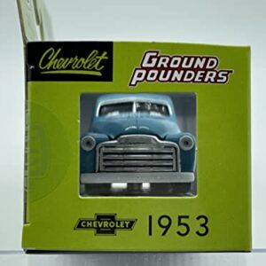 M2 Machines Ground Pounders 1953 Chevy 3100 Truck 1:64 Scale R21 21-06 Teal by M2 Collectible Details Like NO Other! 1 of 6250