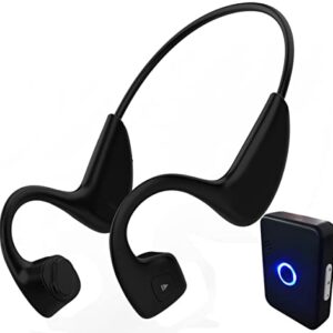 Wireless TV Listening Headsets Hearing Device Bone conduction Hearing Assist Headphones for Senior Adult Hard of Hearing to Watch TV & Conversation