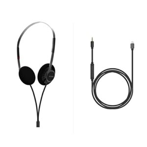 koss kph40 utility on-ear headphone plug utility cord lightning cable