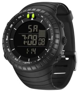 men digital watch waterproof sports military watch tactical watches for men wrist watch big face led backlight alarm stopwatch