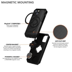 Rokform - iPhone 13 Mini Rugged Case + Aluminum RokLock Phone Mount