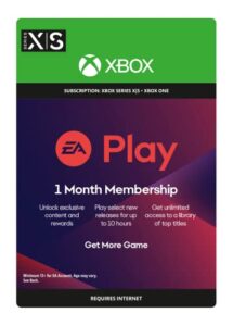 ea play 1 month subscription - xbox [digital code]