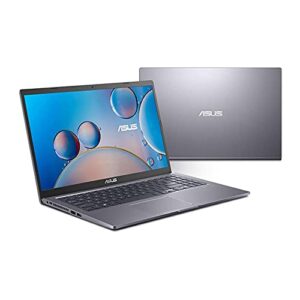 2022 ASUS VivoBook 15 15.6" FHD Touchscreen Laptop Computer, Intel Core i3-1115G4 Processor, 8GB RAM, 128GB SSD, Backlit Keyboard, Intel UHD Graphics, VGA Webcam, Win 10S, Gray, 32GB SnowBell USB Card